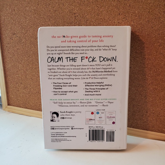 Calm the F*ck Down CONDITION: LIKE NEW - Picture 3 of 4